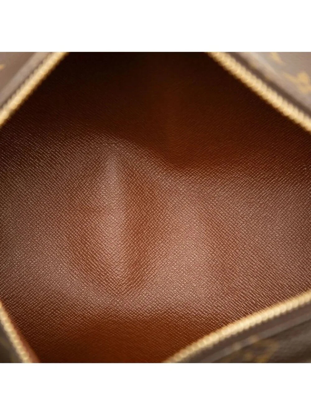 Louis Vuitton Monogram Papillon 26 Handbag Brown Leather